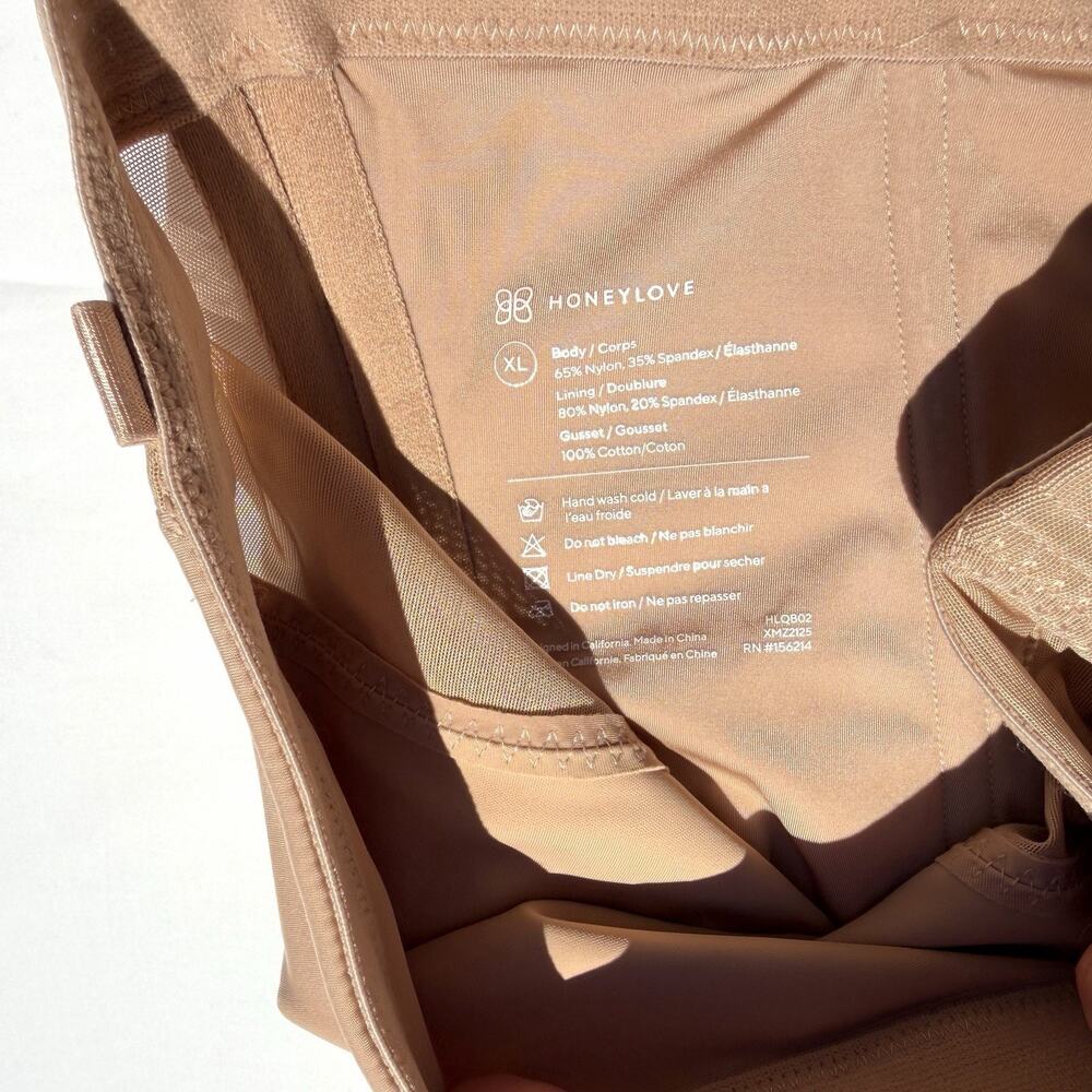 Honeylove Superpower High Waist Shaper Brief XL Beige - Picture 5 of 5
